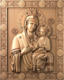 Казанская Богоматерь, икона в резной раме. 300-239-40