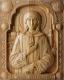 Икона Святой Блаженной Ксении. 480-380-40 мм